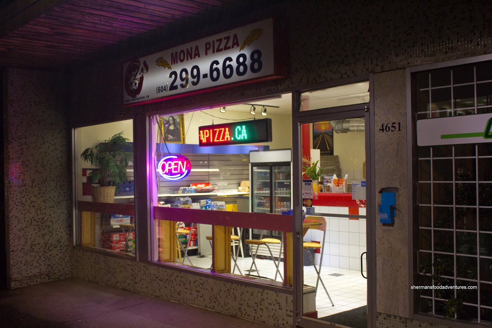 Sherman�s Food Adventures Mona Pizza