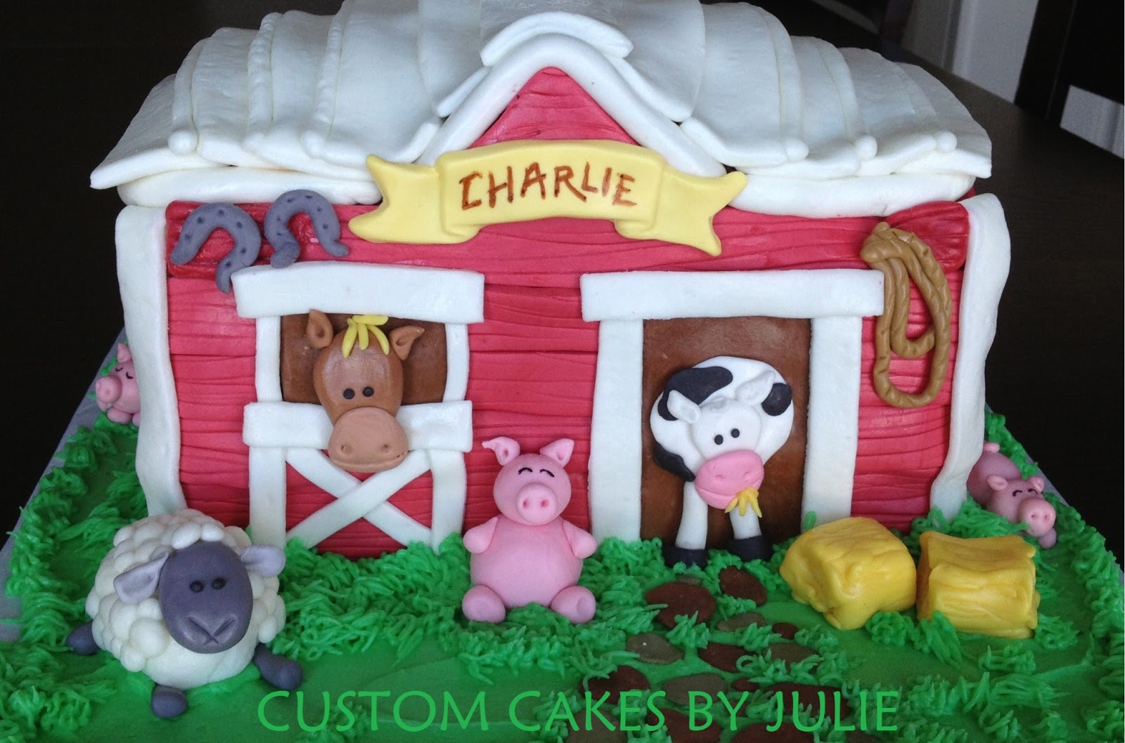 Custom Cakes by Julie Barn Cake