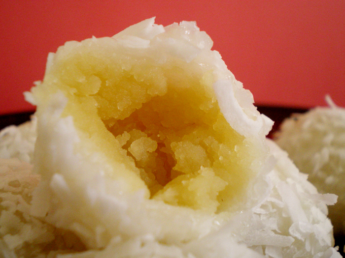 Boules de coco asiatiques à la farine de riz gluant (perles coco) comme  dans les restaurants chinois ! - Recettes de cuisine Ôdélices