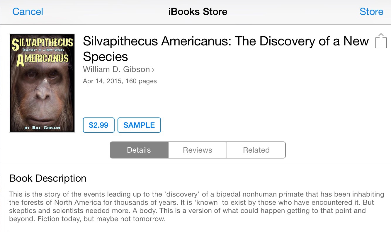 Book Available from Apple