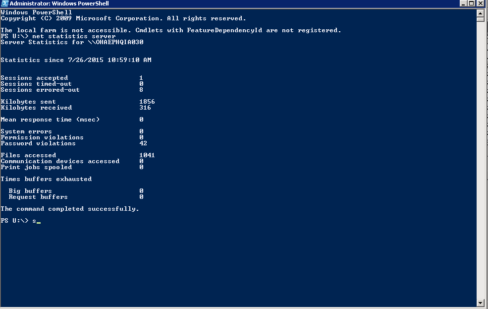 Determine Windows Server last boot time... | $ServerName.active