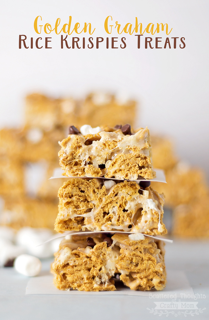 Golden Graham Rice Krispies Treats Scattered Thoughts of a Crafty Mom