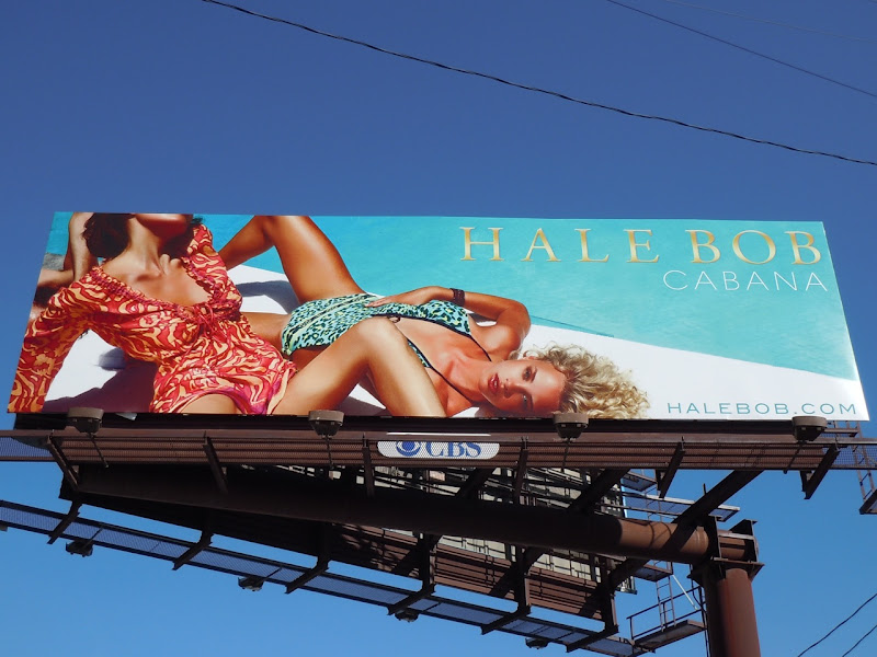 Hale Bob Cabana poolside billboard