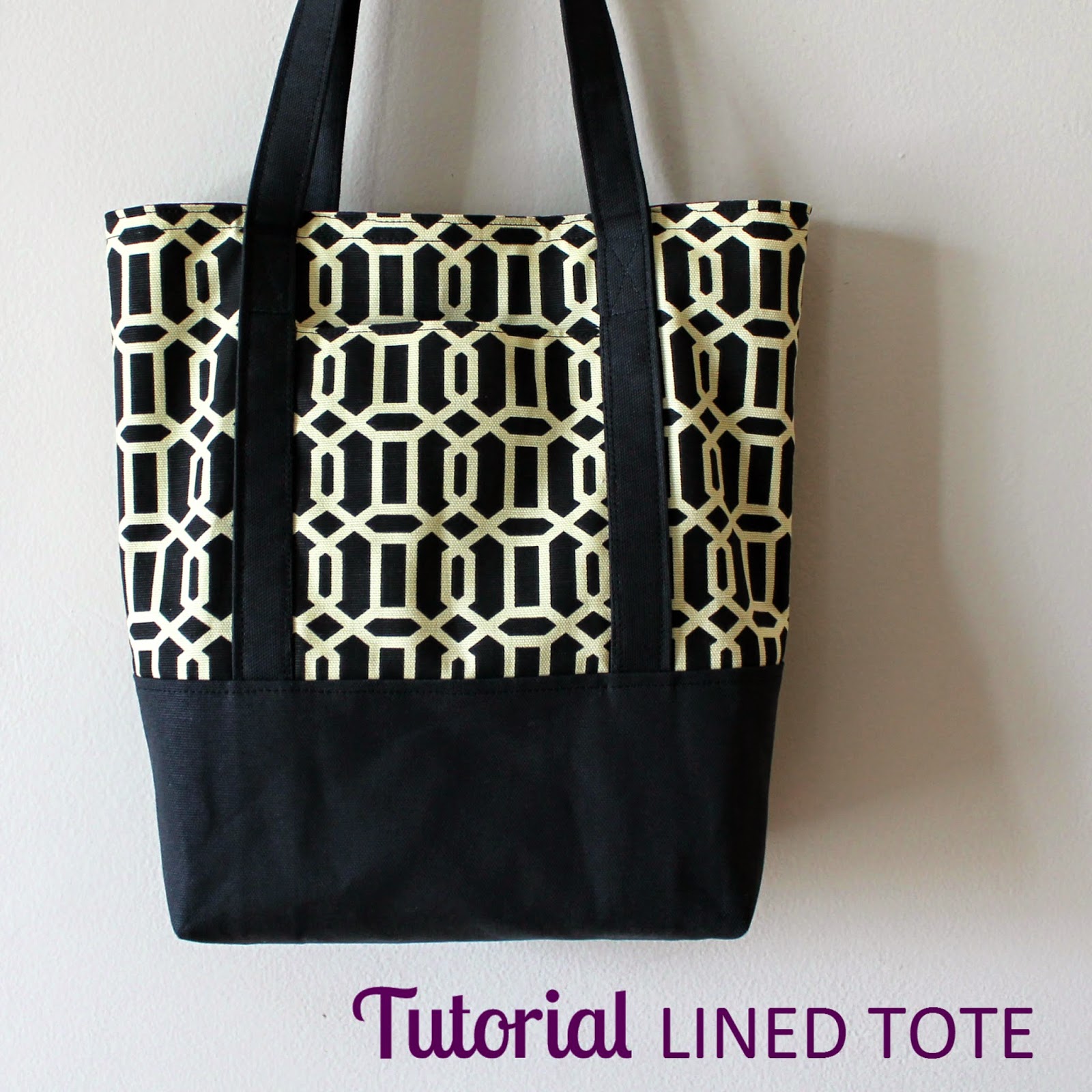 The Inspired Wren TUTORIAL Vinyl Lunch Bag