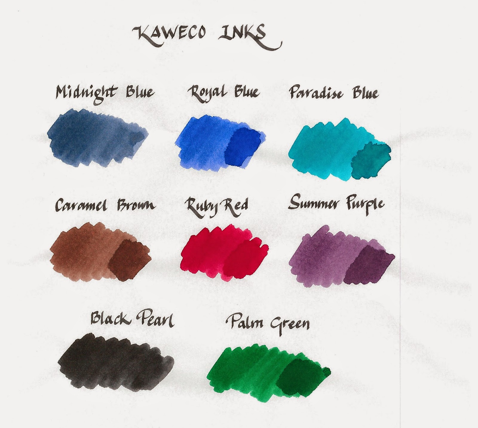 In case you are wondering about Kaweco inks r/fountainpens