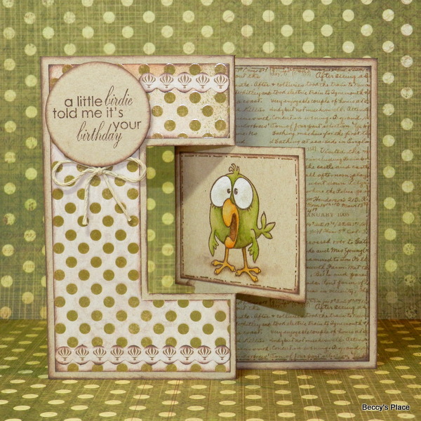 Beccy's Place Tutorial Swing Cards