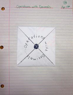 Decimals: Addition & Subtraction - GCS Secondary Math
