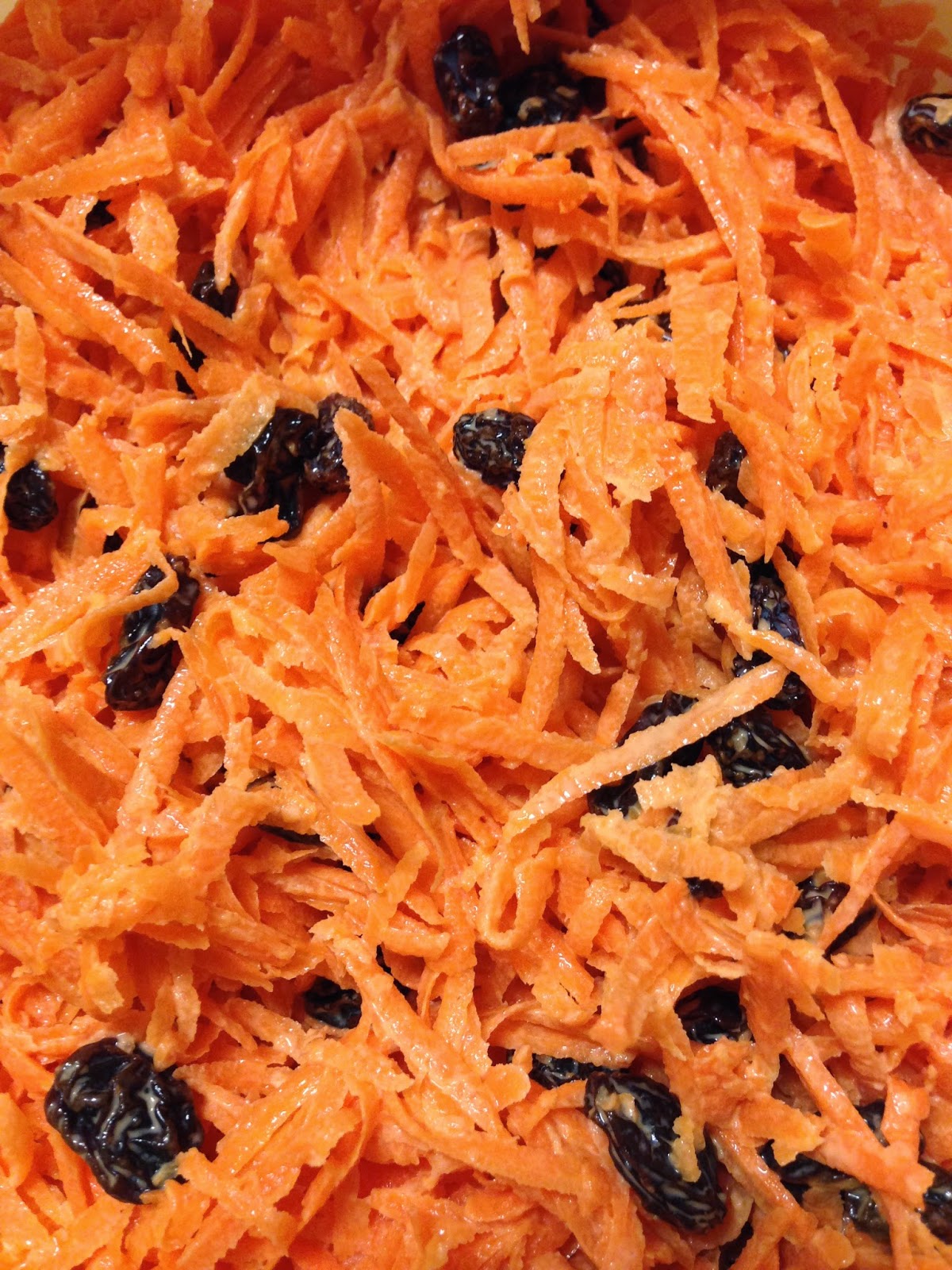 Nana's Recipe Box Carrot Raisin Salad