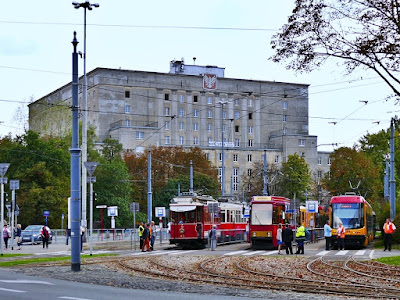 Dni Transportu Publicznego 2015 na pętli tramwajowej na Placu Narutowicza