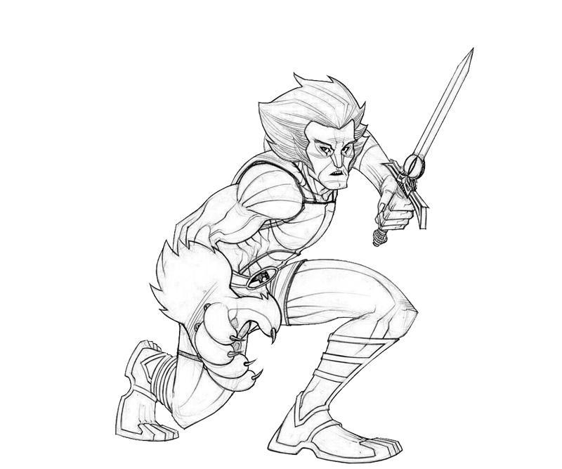 Lion O Warrior Coloring Pages lion-o-warrior-coloring-pages