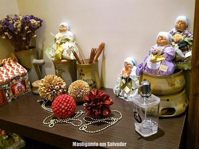 Abuela Goye: Decoração do mezanino da loja do Salvador Shopping