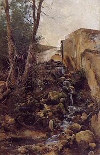 "Molino de Oromana en Alcalá" Emilio Sánchez Perrier - 1988