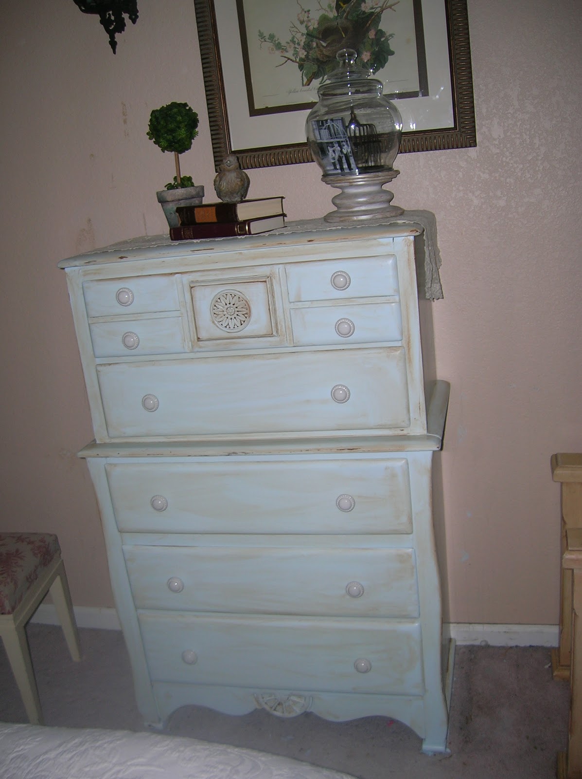 3sisters Robin S Egg Blue Dresser