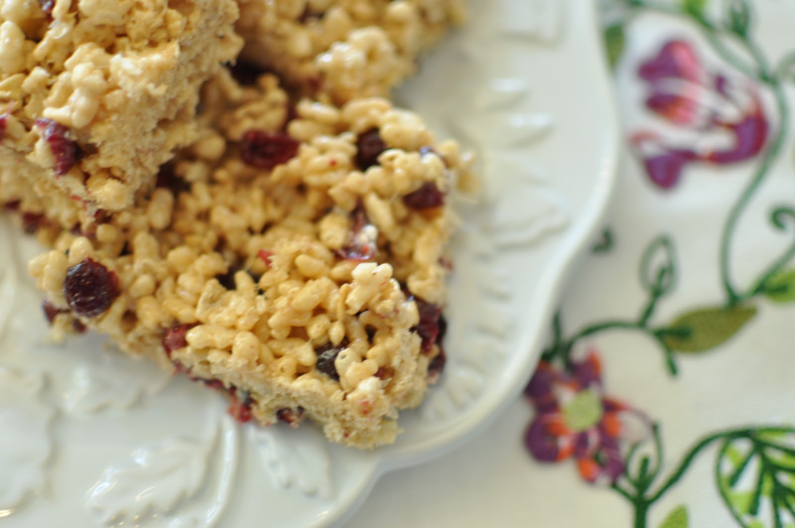 Domestic Fashionista CranStrawberry Granola Bars
