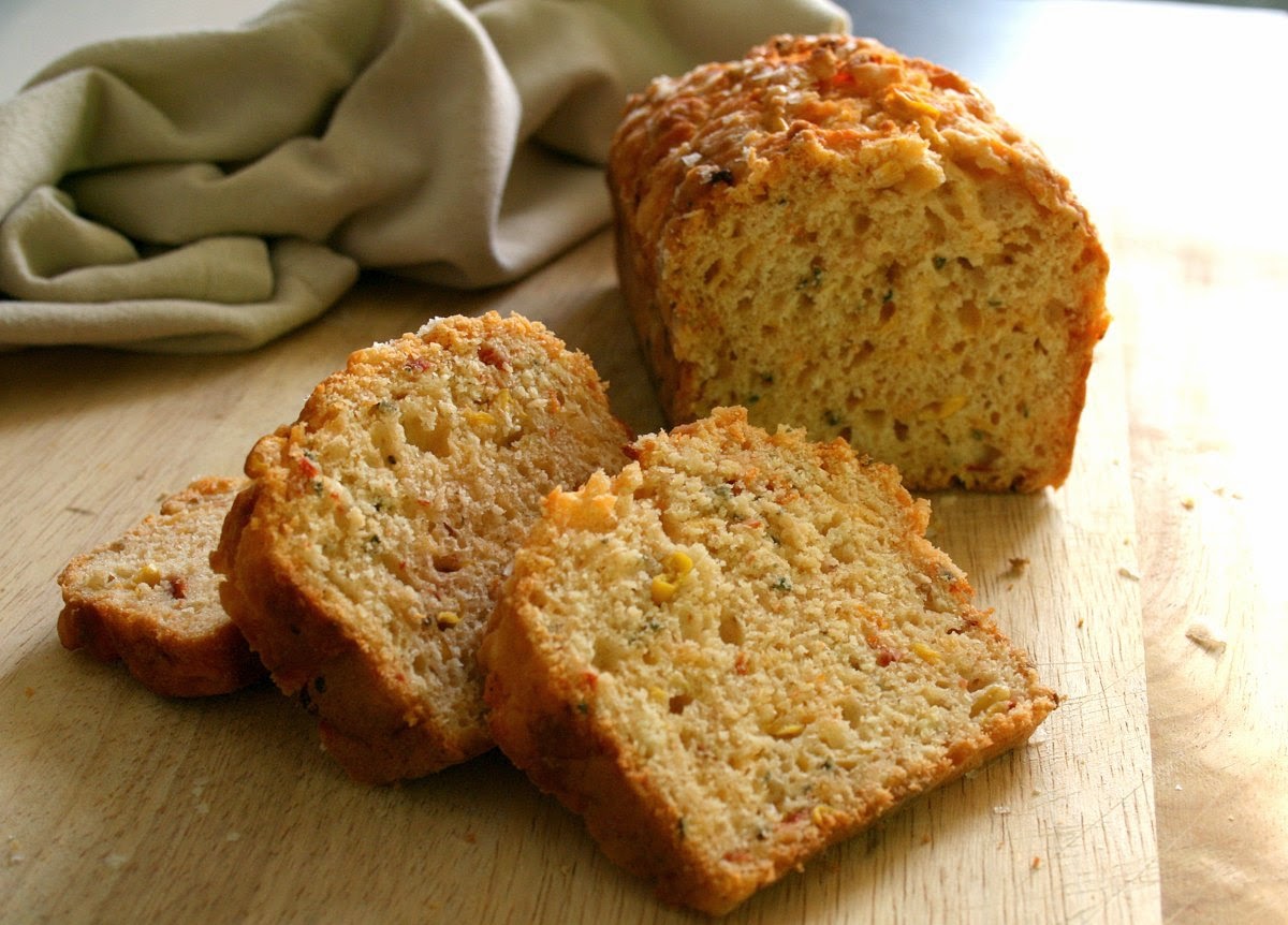 Cupcakes & Couscous Mielie Bread with Sundried Tomatoes