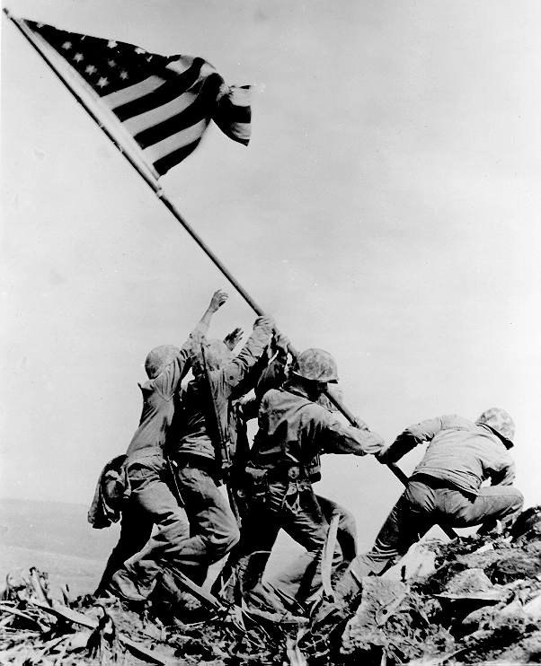 Raising the American Flag Raising the American Flag