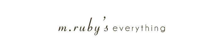 m.ruby's everything