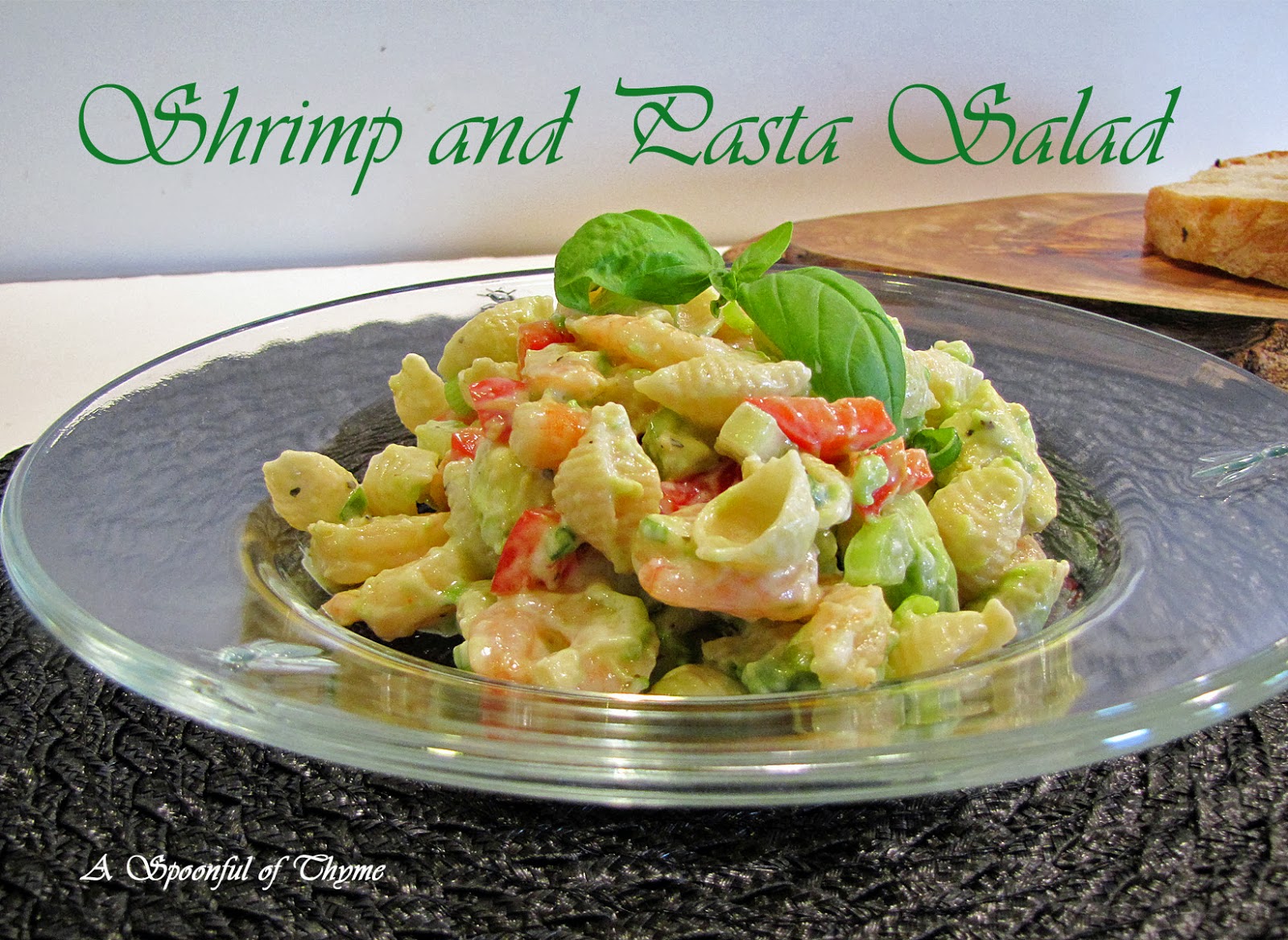 A Spoonful of Thyme: Shrimp and Pasta Salad