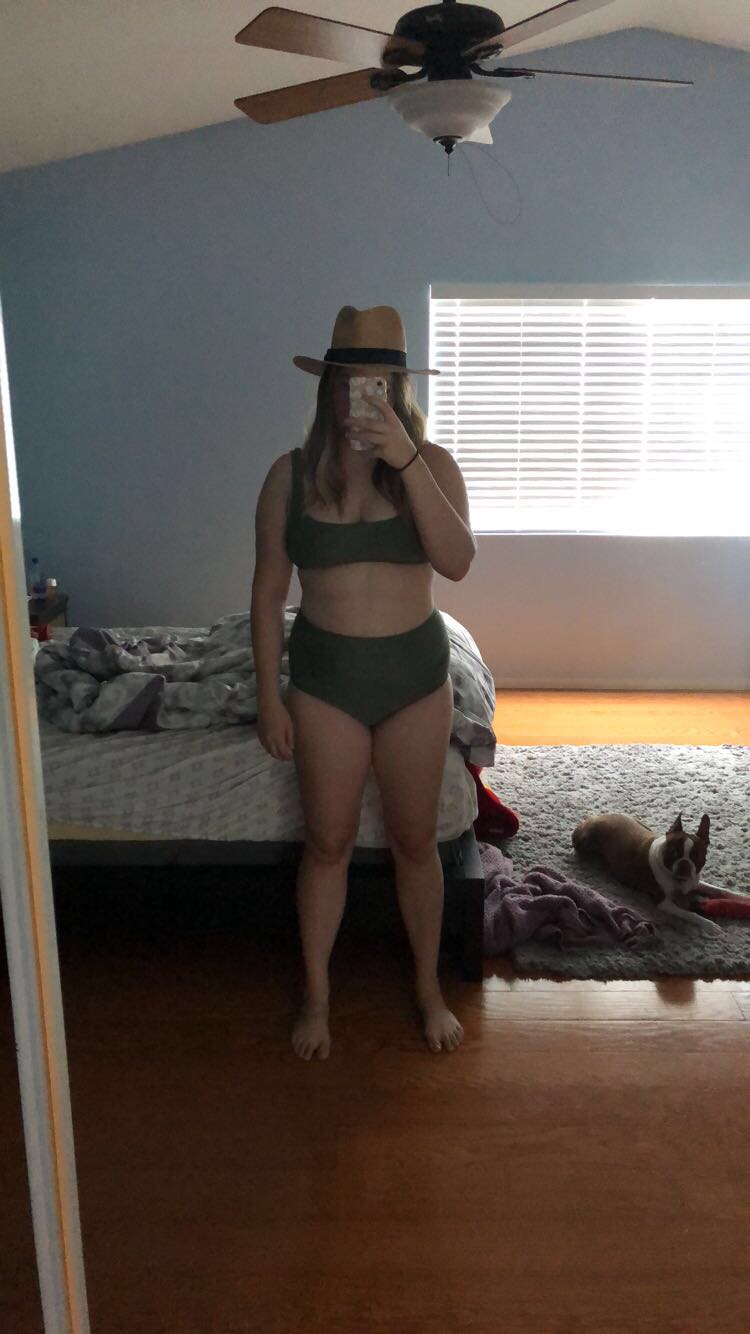 olive green bathing suit target