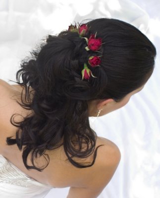 Indian Wedding Hairstyle