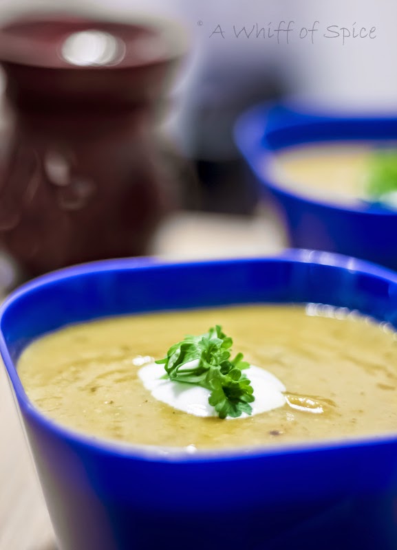 Roasted Zucchini and Yellow Summer Squash Soup