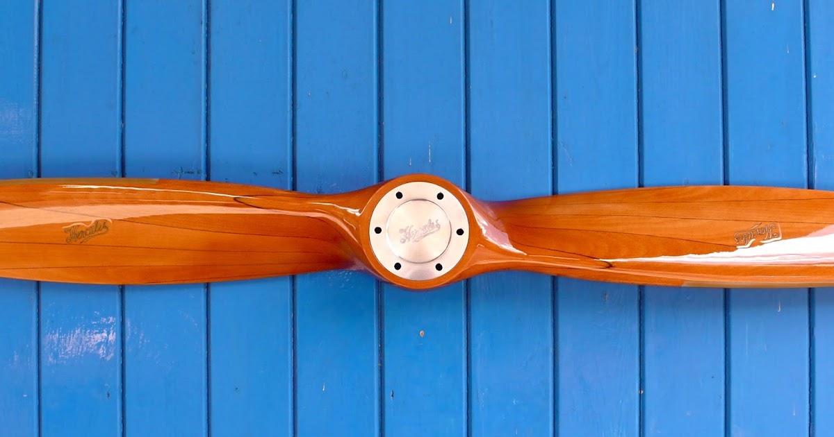 Hercules Propellers THE HERCULES FLITZER PROPELLER IS FINISHED