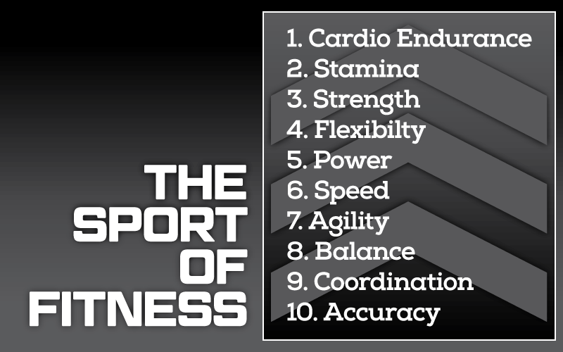 10 domains of fitness