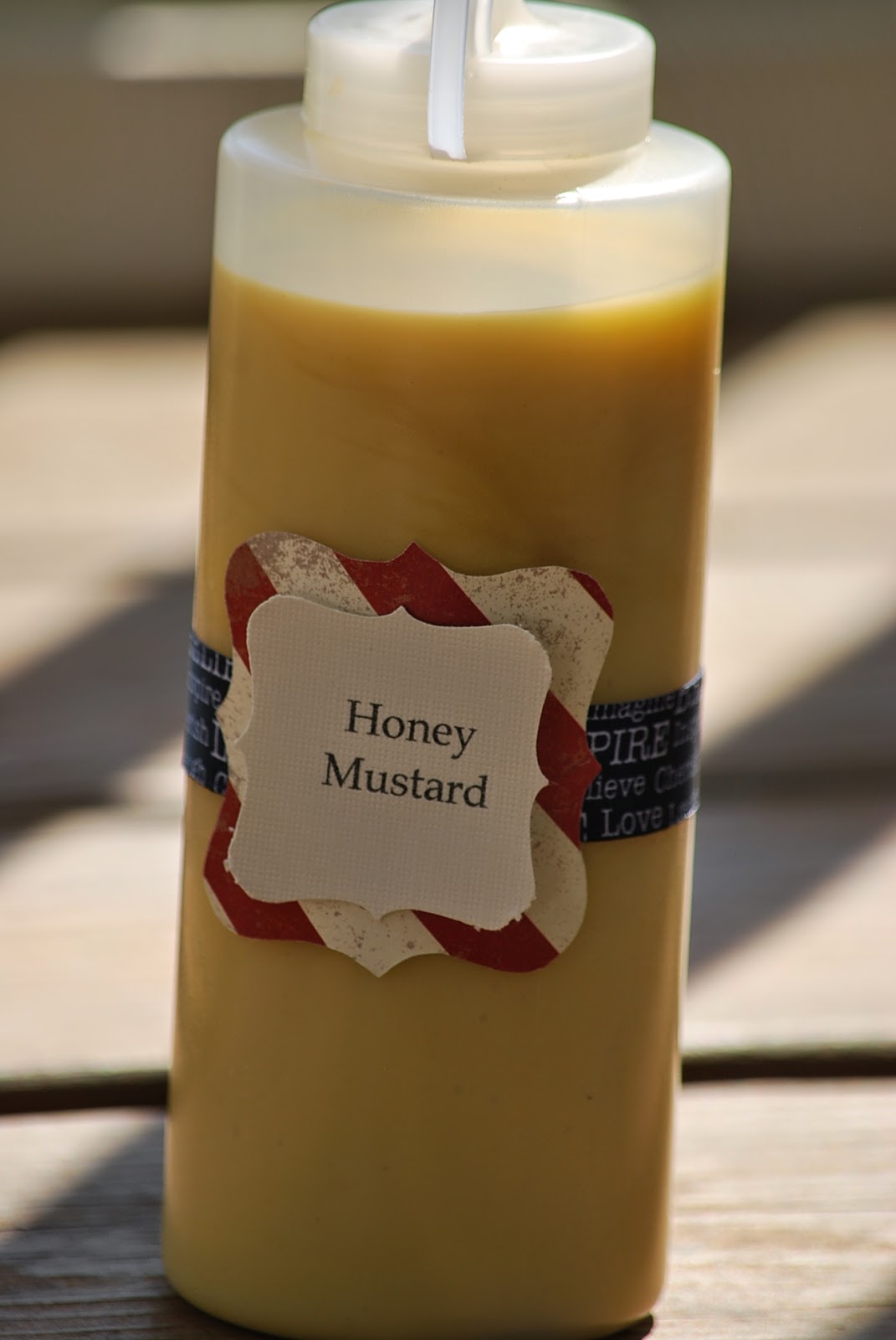 My story in recipes Honey Mustard Dressing