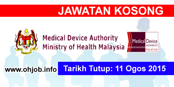 Jawatan Kosong Pihak Berkuasa Peranti Perubatan Kkm 11 Ogos 2015 Jawatan Kosong Kerajaan Swasta Terkini Malaysia 2020 2021