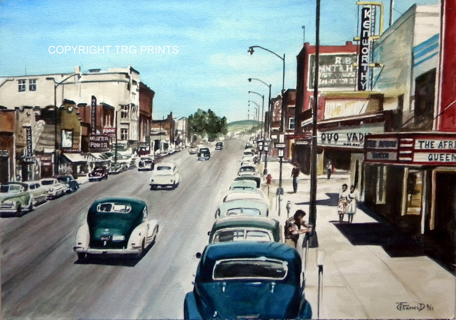 T R G Prints August 2012