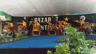 Ksatria Lion n Dragon Dance Troupe Barongsai Naga Surabaya Indonesia Performance SMAK St.Louis 1 Surabaya