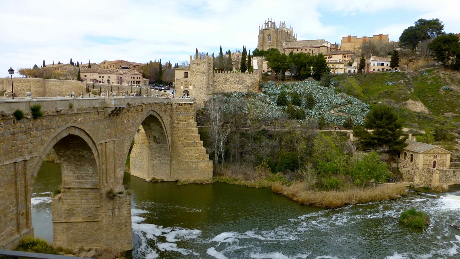 Le pont de l'Alcantara sur le Tage