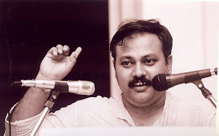 Rajiv Dixit ji Black and white photo