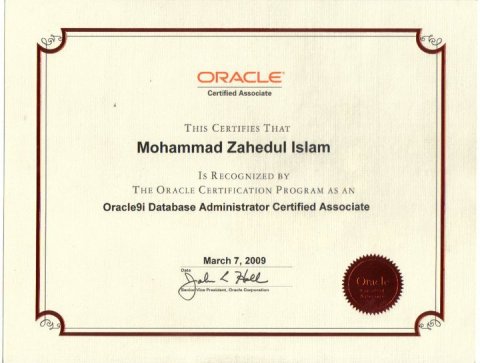 Oracle Certified Professioanal