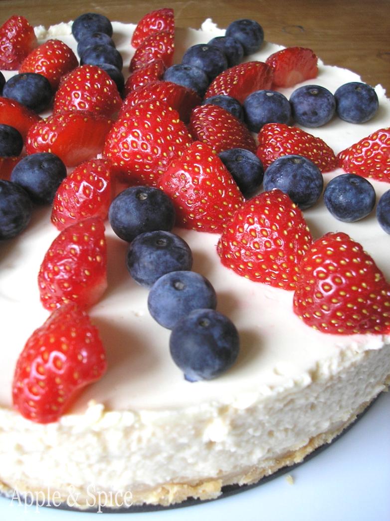 Apple & Spice Jubilee Cheesecake