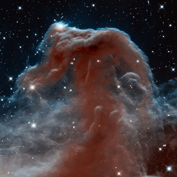 The Horsehead Nebula as seen by Hubble