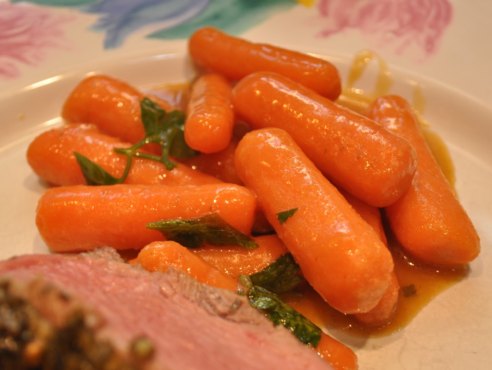 Kate's Kitchen Glazed Carrots with Ginger and Fresh Orange Juice