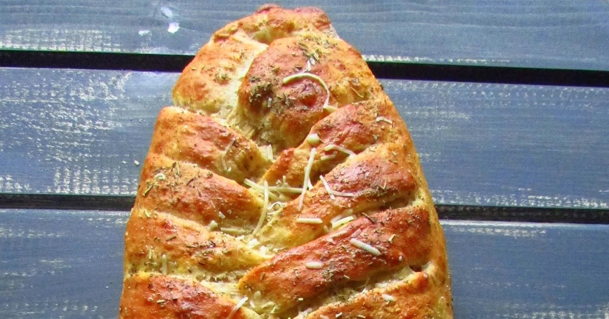 French Toast and Chai Braided Pizza Dough Bread with Curried Chicken