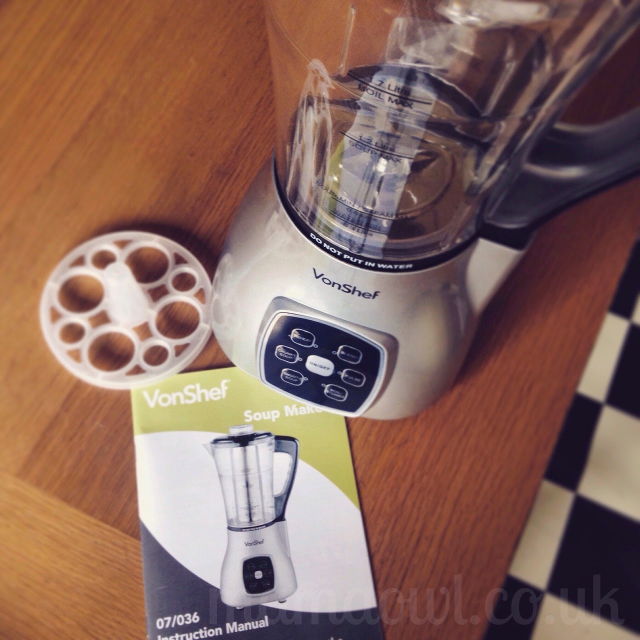 Mama OWL Blog VonShef Multifunctional Soup Maker Review & Giveaway