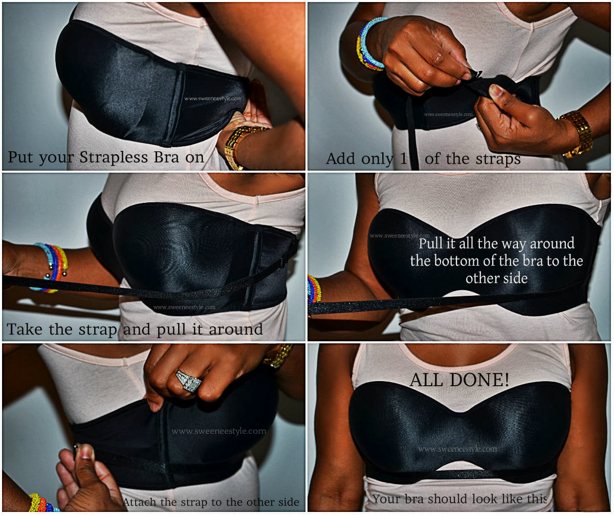 4 Methods for How to Make a Bra Strapless  Diy strapless bra, Strapless bra,  Bra hacks