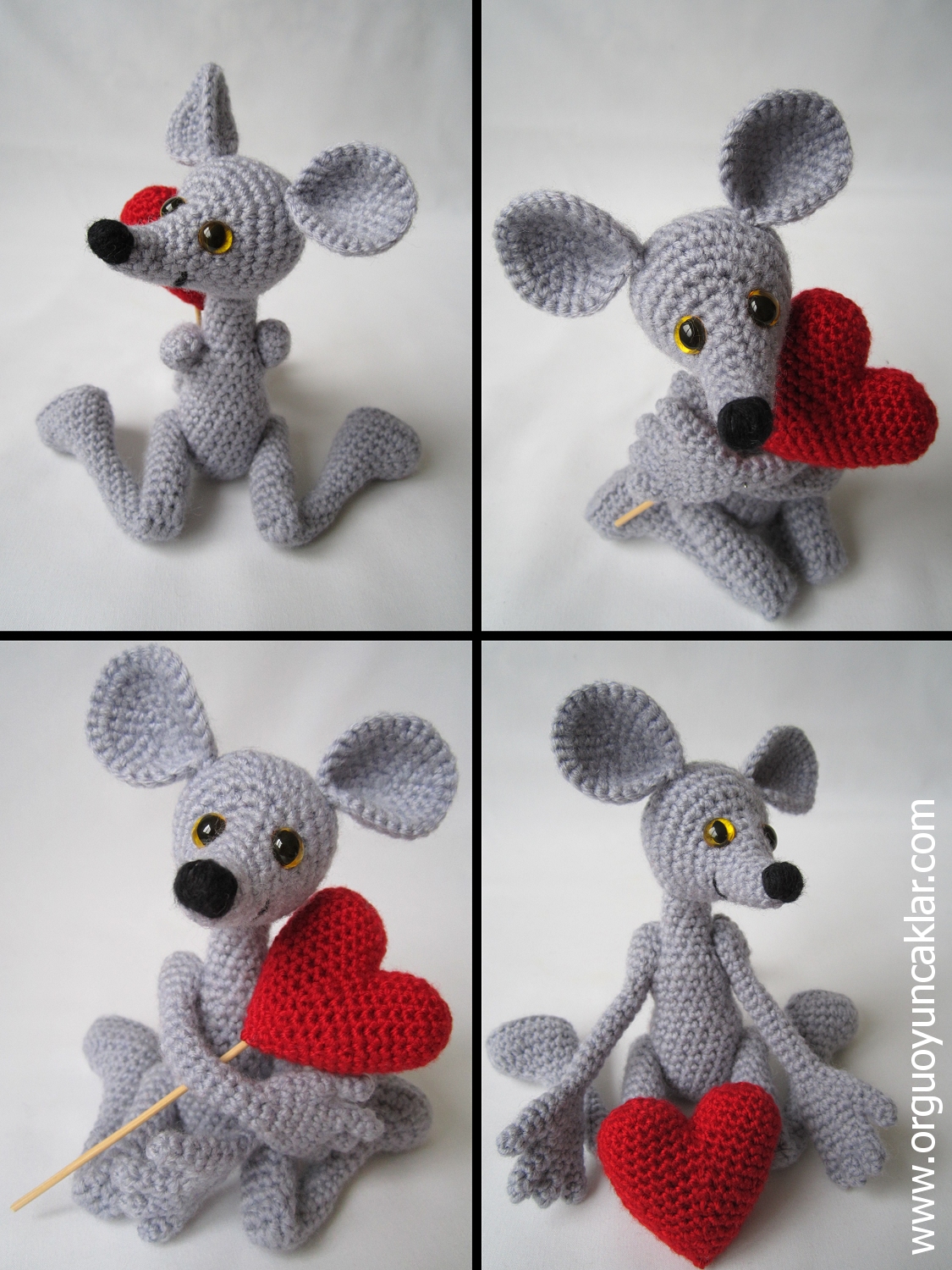 sevimli oyuncaklar dolls&toys: Amigurumi Fare - Amigurumi ...