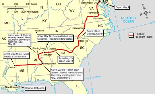 Luna17: 50th anniversary: Freedom Rides and the civil ...