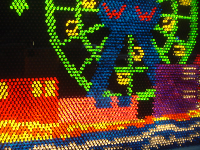 lite brite making things with light