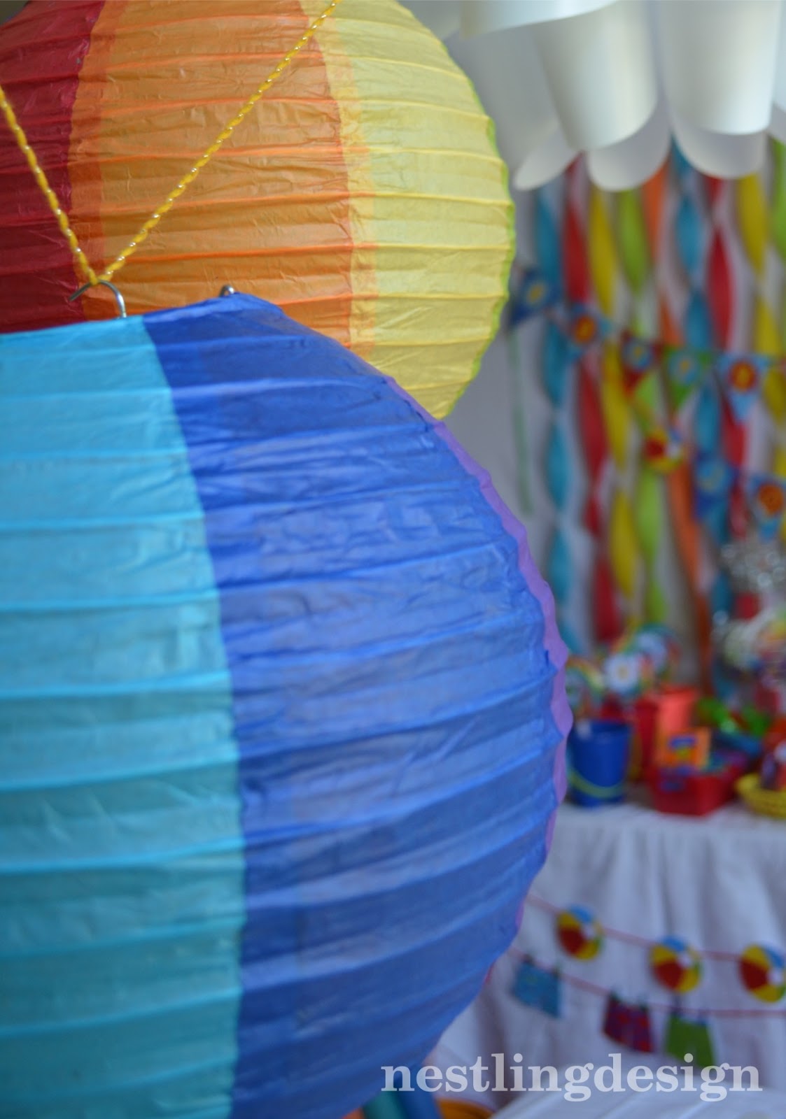 Nestling Beach Ball Pool Party Reveal! {New to the Shop}