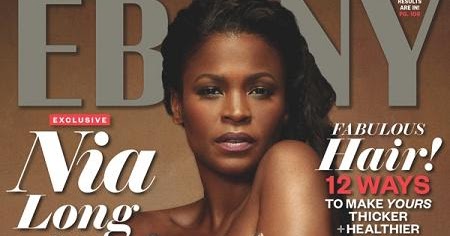 Kemi Online ♥: Nia Long covers Ebony Magazine in stunning nude pregnant