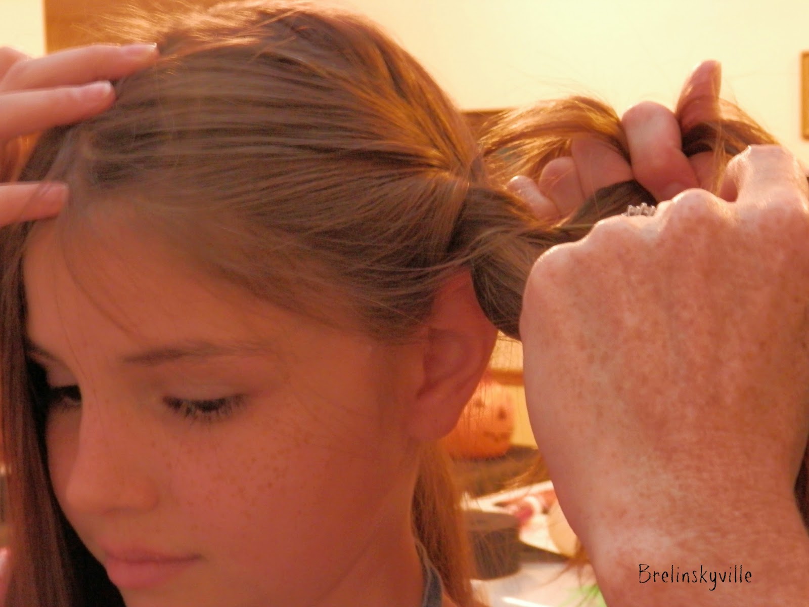 Pippi Longstocking braids