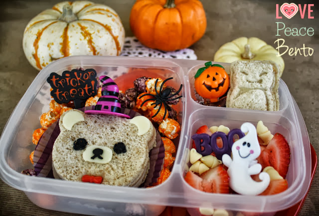 Love Peace Bento - Halloween Lunches