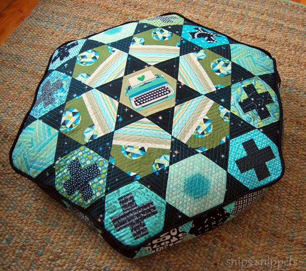 hexagon floor cushion