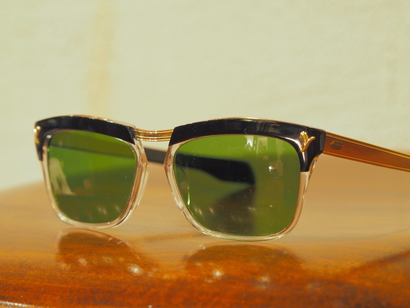SPEAKEASY: Deadstock vintage sunglasses ５０年代フランス製金張り