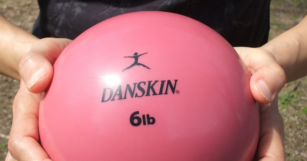 Danskin DA-2637R Danskin Weighted Toning Ball 